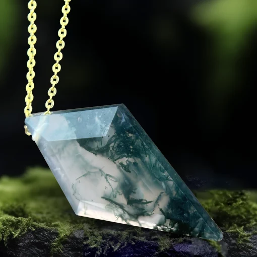 Moss Agate Necklace