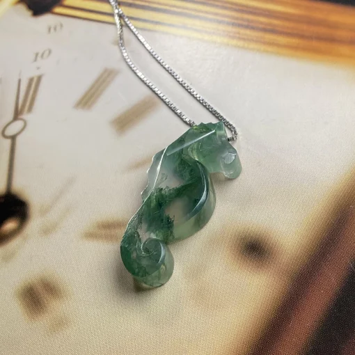Moss Agate Pendant