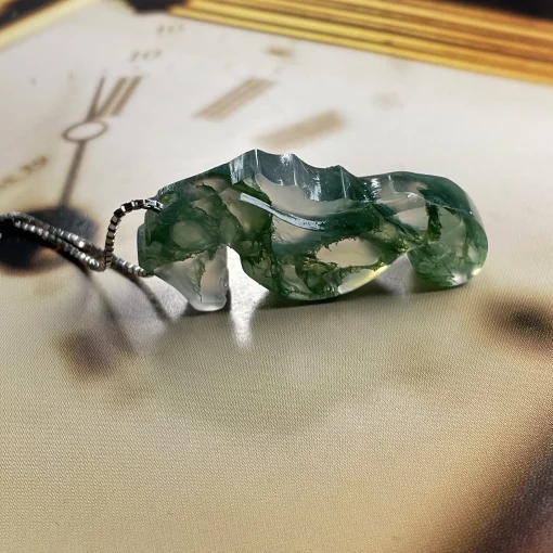 Moss Agate Pendant