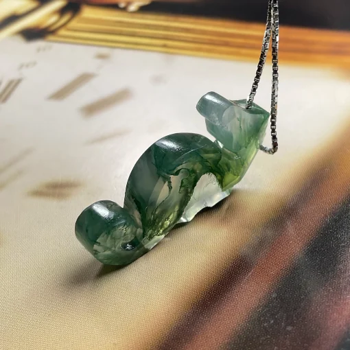 Moss Agate Pendant