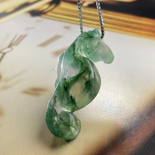 Moss Agate Pendant