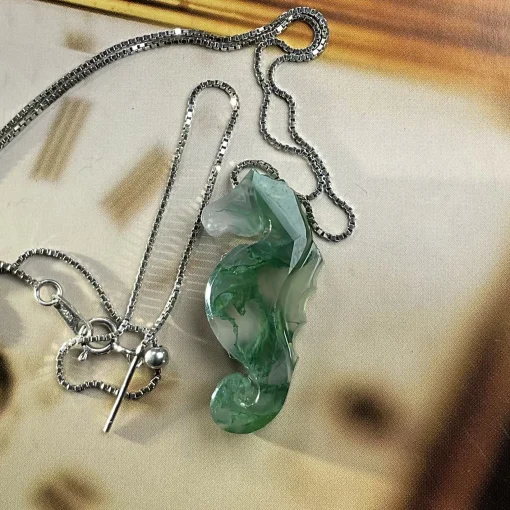 Moss Agate Pendant