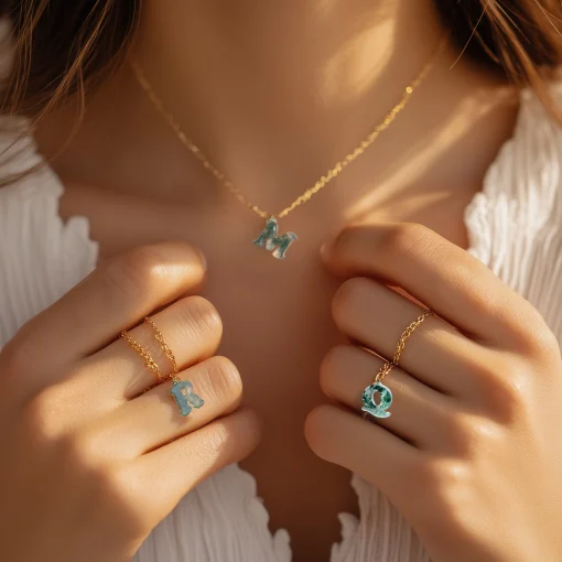 Initial Pendant Necklace