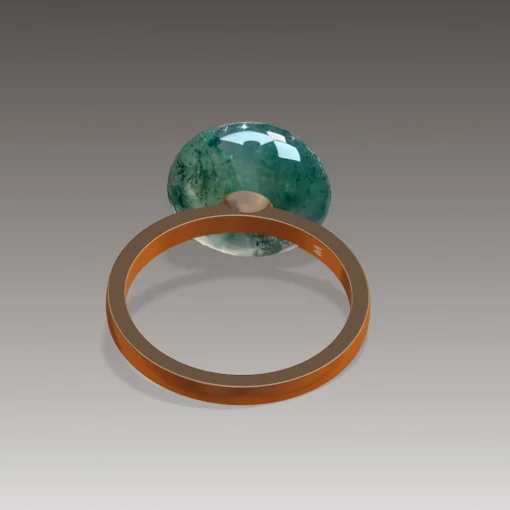 Moss Agate Rings