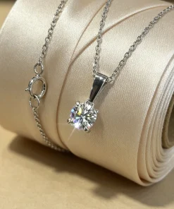 0.5 Carat Lab Grown Diamond Necklace