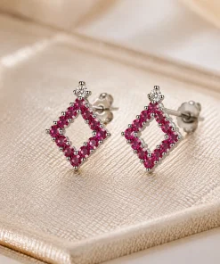 Ruby Earrings