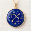 Sagittarius Lapis Lazuli Zodiac Necklace