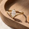 Diamond V Shape Ring