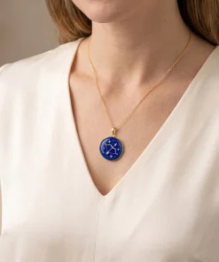 Sagittarius Lapis Lazuli Zodiac Necklace