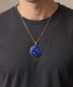 Sagittarius Lapis Lazuli Zodiac Necklace