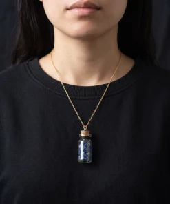 Midnight Dust Lapis Lazuli Potion Bottle Charm
