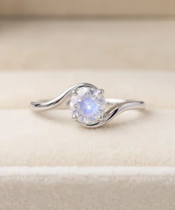 Moonstone Tidal Ring