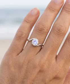 Moonstone Tidal Ring