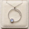 Quiet Ripple · Natural Moonstone Necklace | Ocean Series